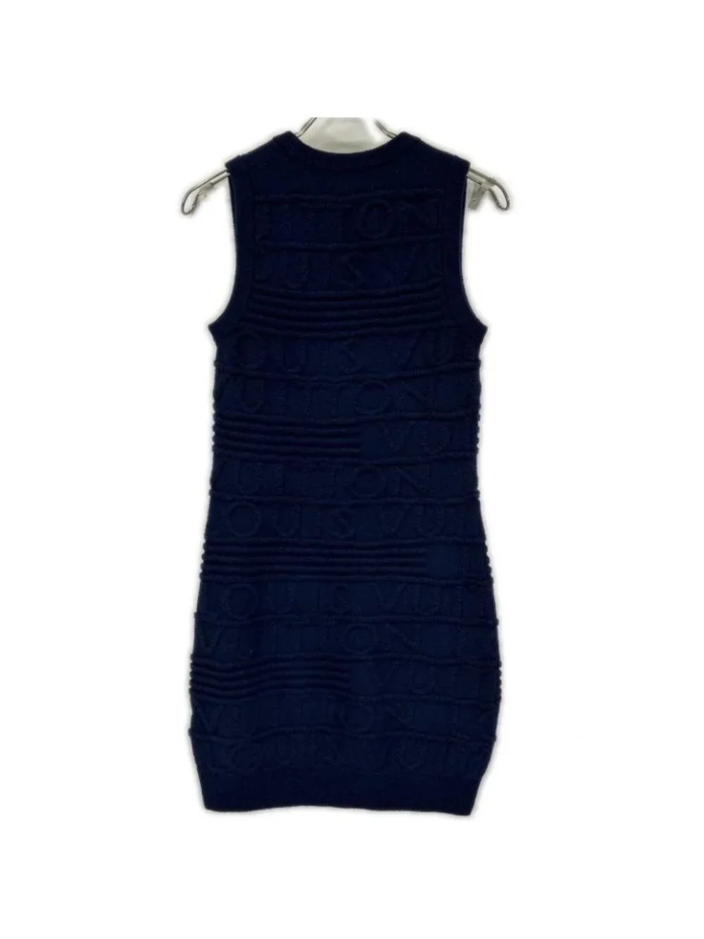 Louis Vuitton 20 Logo Jacquard Knit Dress XS